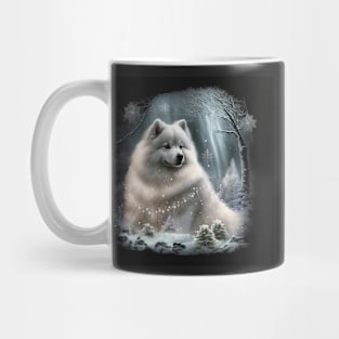 Winter Charm Samoyed Mug